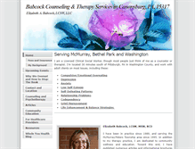 Tablet Screenshot of elizabethbabcockcounseling.com